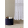  (2 méret) Barokkos jacquard kötött fényáteresztő függöny Bihar-310cm
