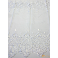  (2 méret) Dreher sable két sorban hímzett függöny-280cm lakástextília