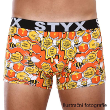 2. minőségű férfi boxeralsó Styx Biggie Art 3XL férfi alsó
