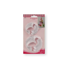 2 részes flamingó alakú fondant kiszúró készlet konyhai eszköz