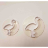  2 RÉSZES FONDANT KISZÚRÓ - FLAMINGÓ