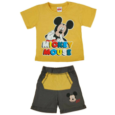  2 részes kisfiú pamut nyári szett Mickey egér mintával gyerek ruha szett