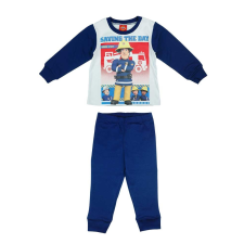  2 részes kisfiú pizsama Sam a tűzoltó mintával hálózsák, pizsama