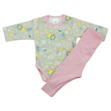  2 részes kislány szett oroszlános mintával