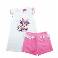  2 részes nyári szett cicás Minnie mintával babaruha szett