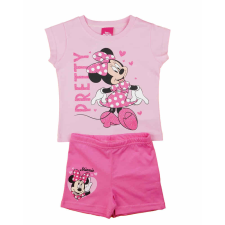  2 részes nyári szett csillogós Minnie mintával babaruha szett