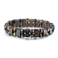2 soros Hematit karkötő-Tiger eye karkötő