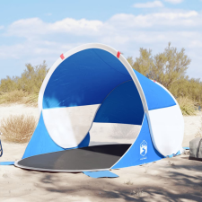 2 személyes azúrkék vízálló felugró strandsátor sátor