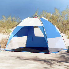 2 személyes azúrkék vízálló gyorskioldó strandsátor sátor