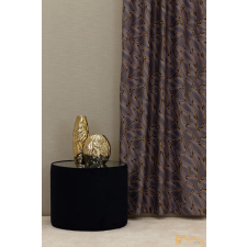  (2 szín) Arezzo nyomott dim out függöny caffe latte - arany. 280 cm lakástextília