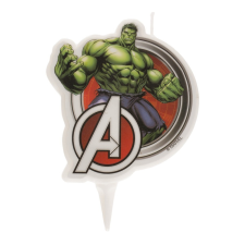 2D születésnapi gyertya, mesegyertya – HULK party kellék