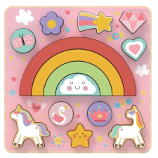 2Kids Toys Balančné puzzle Unicorn 2 v 1 puzzle, kirakós