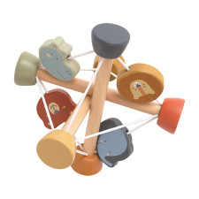 2Kids Toys Fa készségfejlesztő aktív labda szafari 15,5x15,5x15,5cm készségfejlesztő