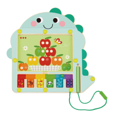  2Kids Toys Magnetická hra Triedenie farieb s dinosaurom készségfejlesztő