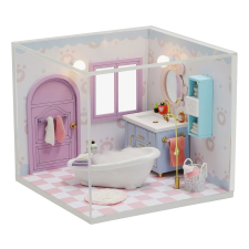 2Kids Toys Miniatűr ház Hangulatos fürdőszoba kreatív és készségfejlesztő