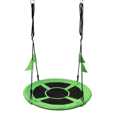 2Kids Toys Swing fészekhinta zöld zászlókkal 1m 150kg-ig hinta