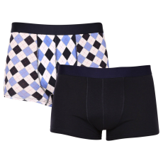  2PACK Férfi boxeralsó Molvy többszínű (MP-1069-BEU) M