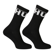  2PACK zokni HUGO magas fekete (50510647 001) M
