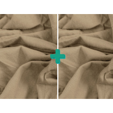  2x EXCLUSIVE jersey lepedő 90x200 cm bézs lakástextília