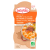  2xBABYBIO Paszternák sütőtökkel, kacsával és puliszkával 200 g