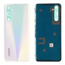  3016568 Gyári Realme 6 Fehér akkufedél, hátlap mobiltelefon, tablet alkatrész