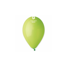 30 cm-es limezöld gumi léggömb - 100 db / csomag party kellék