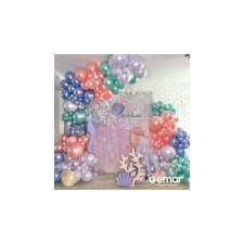 33 cm-es átlátszó gumi léggömb - 100 db / csomag party kellék