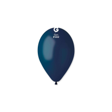 33 cm-es navy blue gumi léggömb - 100 db / csomag party kellék