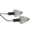 36 Index / irányjelző szett M8 menetes LED fekete Boost II