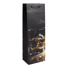  371344 PAPÍRTASAK BOROS WHISKEY+JÉG dekoráció