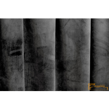  (37 szín) Savaria plüss dekorációs függöny-Középszürke lakástextília