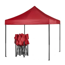  3 × 6 m összecsukható kerti pavilon - piros HM-8006-P kerti bútor