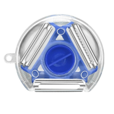  3 az 1- ben hámozó -kék konyhai eszköz