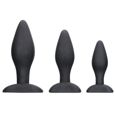  3 darabos Apex Butt szilikon dugó készlet anál