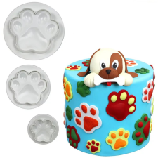  3 darabos rugós fondant kiszúró-Tappancs sütés és főzés