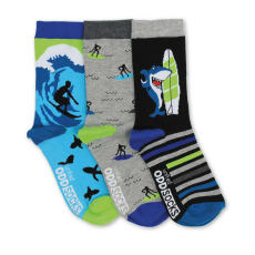  3 darabos zokni készlet gyerekeknek Surfer