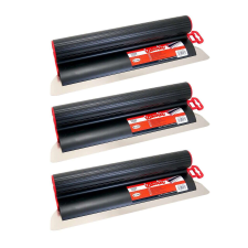  3 db professzionális vasaló készlet, rozsdamentes acél, 40, 60, 80 cm, Lanoliv kőműves és burkoló szerszám