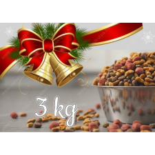 3 kg száraztáp adomány kutyafelszerelés