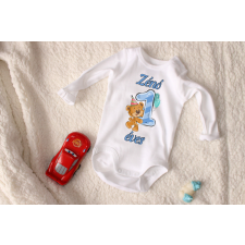 3. Macis szülinapi body névvel fiús baba body kombidressz, body