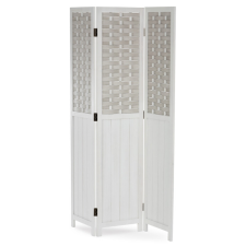  3 részes fa paraván, EF-L145 Szín: fehér bútor