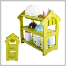  3 szintes állványos edényszárító 07108 konyhai eszköz