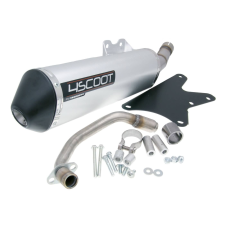 3 Tecnigas 4SCOOT kipufogó - Piaggio Leader blokk 125-200cc motorkerékpár kipufogó