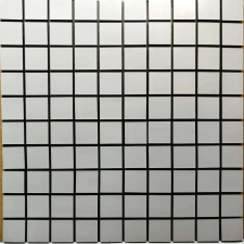  3D csempematrica fehér mozaik 30x30cm tapéta, díszléc és más dekoráció