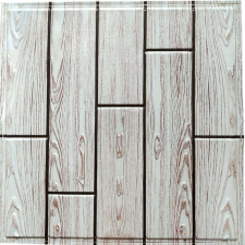  3D csempematrica öntapadós kőris deszkák 30x30cm tapéta, díszléc és más dekoráció