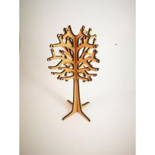  3D ékszertartó fa dekorációs kellék