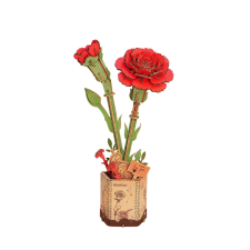  3D fa királyszegfű puzzle puzzle, kirakós