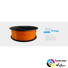 3D FILAMENT 1,75mm PLA Narancssárga /1kg-os tekercs/ nyomtató kellék