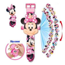 3d Gyerek Projektoros Karóra 24 Motívummal Minnie karóra