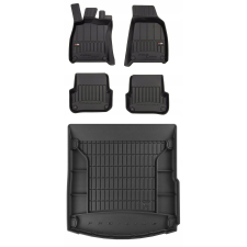  3D KÉSZLET Gumiszőnyeg és szőnyeg Audi A6 C6 Sedan 2004-2006 autószőnyeg
