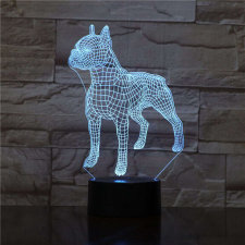  3D LED lámpa - Boxer világítási kellék